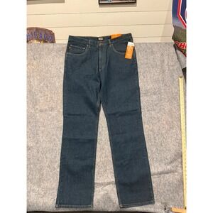 Timberland PRO Men's Grit-N-Grind Flex Straight Fit Work Jeans Dark Denim 38x36